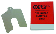 5X5 .005 SLOTTED SHIM PACK OF 20 - Caliber Tooling