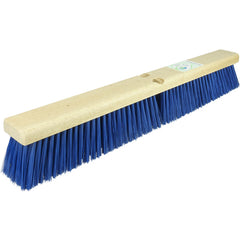 24″ Green Works Sweep, Medium Blue Fill with Rubberwood Block - Caliber Tooling