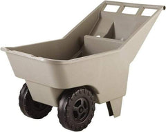 Rubbermaid - 3.25 Cu Ft Capacity Wheelbarrow with Poly Wheel - Caliber Tooling