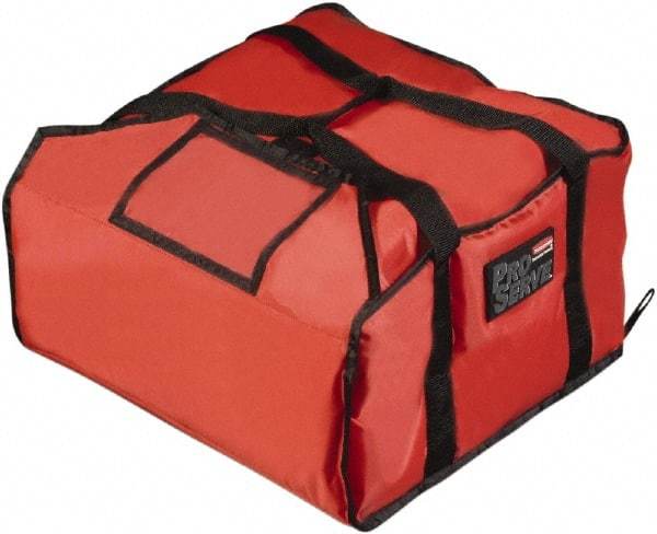 Rubbermaid - Rectangular, Red Nylon & Polyester Delivery Bag - 7.8" High x 19.8" Wide x 21-1/2" Long - Caliber Tooling