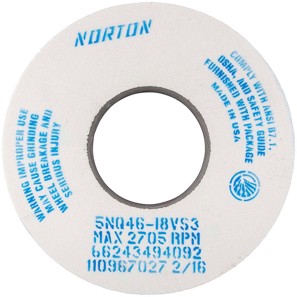 Norton - Tool & Cutter Grinding Wheels Wheel Type: Type 1 Wheel Diameter (Inch): 12 - Caliber Tooling