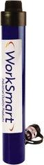 Value Collection - 10 Ton, 9.96" Stroke, 22.3 Cu In Oil Capacity, Portable Hydraulic Threaded Cylinder - 2.24 Sq In Effective Area, 15.47" Lowered Ht., 25.43" Max Ht., 1.49" Plunger Rod Diam, 10,000 Max psi - Caliber Tooling
