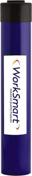 Value Collection - 25 Ton, 14.25" Stroke, 73.39 Cu In Oil Capacity, Portable Hydraulic Single Acting Cylinder - 5.15 Sq In Effective Area, 18.74" Lowered Ht., 32.99" Max Ht., 2.56" Cyl Bore Diam, 2.24" Plunger Rod Diam, 10,000 Max psi - Caliber Tooling