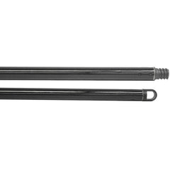 48″ Metal Handle, Threaded, 3/4″ Diameter, Black - Caliber Tooling