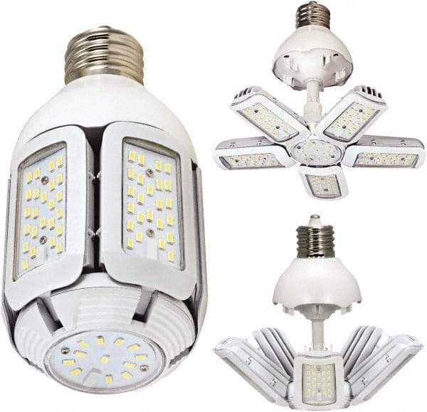 Value Collection - 40 Watt LED Commercial/Industrial Mogul Lamp - 5,000°K Color Temp, 5,200 Lumens, 100, 277 Volts, Ex39, 50,000 hr Avg Life - Caliber Tooling