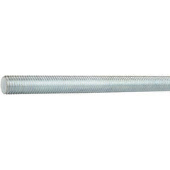 Value Collection - M12x1.75 x 2m Medium Carbon Steel General Purpose Threaded Rod - Caliber Tooling