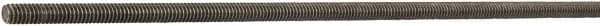 Value Collection - #10-32 12" OAL Fully Threaded Stud - Carbon Steel, Plain Finish, Inch & Metric - Caliber Tooling