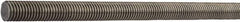 Value Collection - M10x1.5 UNC (Coarse), 2m Long, Stainless Steel General Purpose Threaded Rod - Uncoated, Right Hand Thread - Caliber Tooling