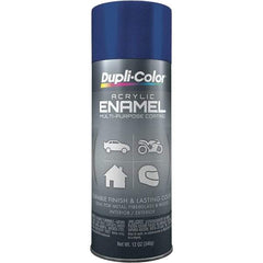 Dupli-Color - Royal Blue, Gloss, Acrylic Enamel Spray Paint - 12 to 14 Sq Ft per Can, 12 oz Container - Caliber Tooling