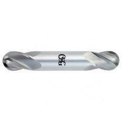 1/4" Dia. - 2-1/2" OAL - Bright CBD - Double - Ball Nose SE EM - 4 FL - Caliber Tooling