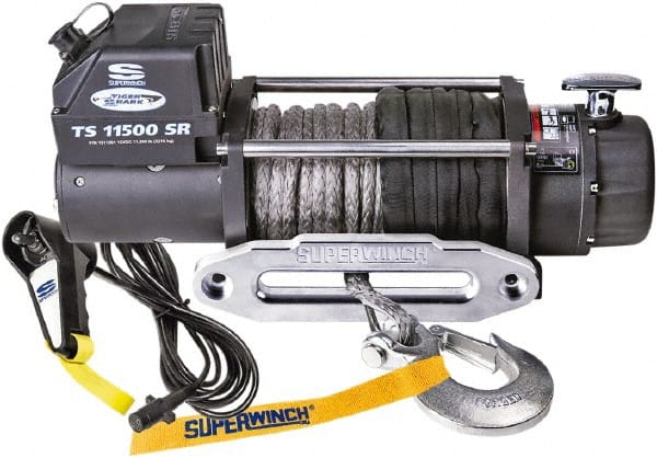 Superwinch - 11,500 Lb Capacity, 80' Cable Length, Automotive Heavy-Duty Recovery Winch - Caliber Tooling