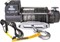 Superwinch - 11,500 Lb Capacity, 80' Cable Length, Automotive Heavy-Duty Recovery Winch - Caliber Tooling