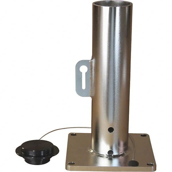 THERN - Davit Crane Bases Base Type: Pedestal Base Finish/Coating: Stainless Steel - Caliber Tooling