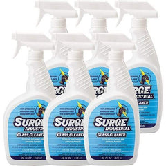 Surge Industrial - 32 oz Spray Bottle Light Citrus Glass Cleaner - Use on Glass - Caliber Tooling