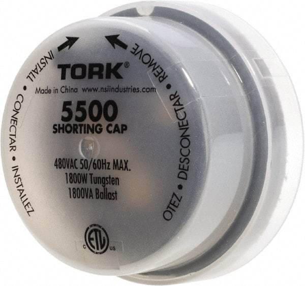 TORK nsi - Sensor Photo Control Shorting Cap - Use with Outdoor Light Fixtures - Caliber Tooling