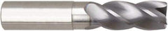 Niagara Cutter - 5/16", 4 Flute, Single End, Solid Carbide, 0.02" Corner Radius End Mill - 3" OAL, Right Hand Flute, 5/8" LOC, Right Hand Cut, 15/16" Extended Reach - Caliber Tooling