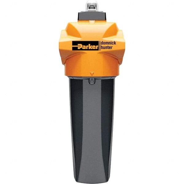 Domnick Hunter - 21 CFM Water, Oil, Particles Filter - 3/8" NPT, 232 psi, Float Drain - Caliber Tooling