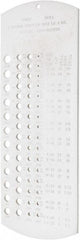 SPI - Drill Gages Minimum Hole Size (Wire): #60 Maximum Hole Size (Wire): #1 - Caliber Tooling