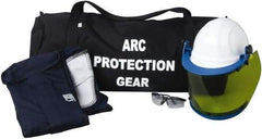 PRO-SAFE - Size XL, 4 HRC, Arc Flash Clothing Kit - 43 cal per Sq cm, Hard Cap Protection - Caliber Tooling