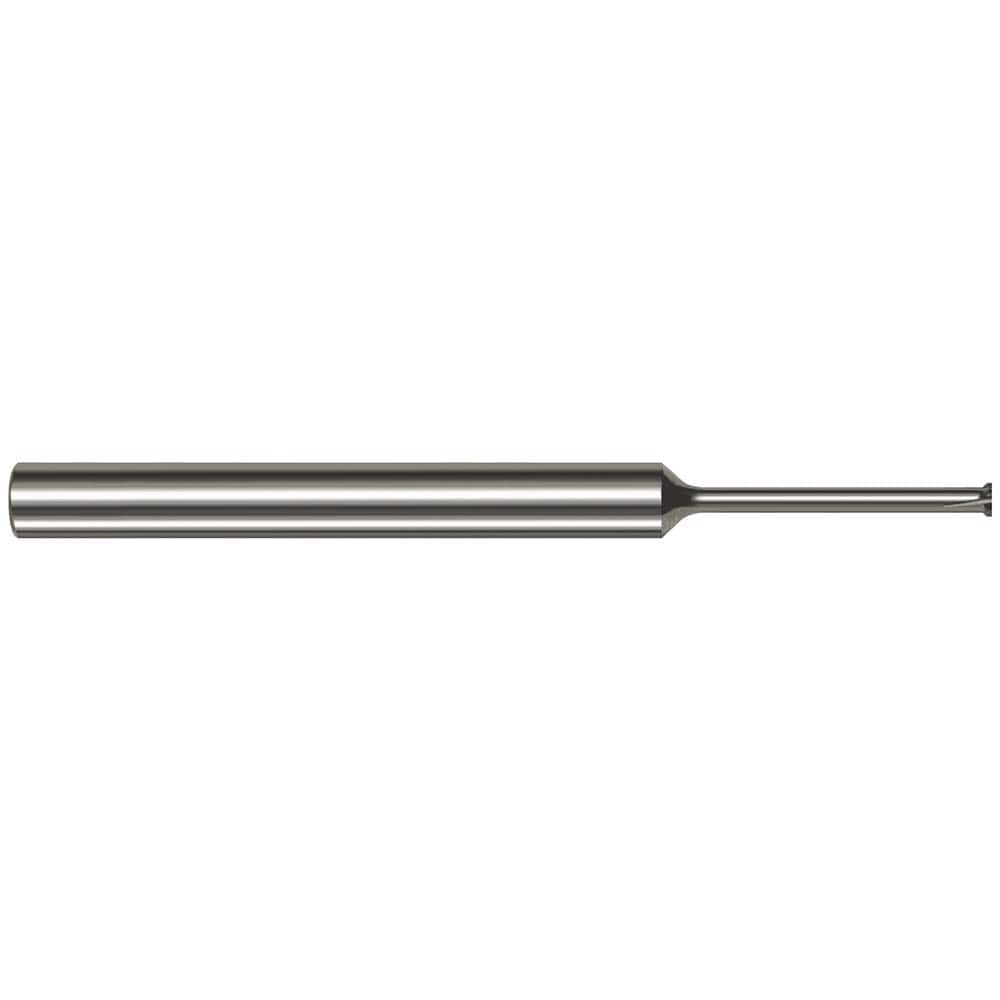 Harvey Tool - 0.262" Diam 90° 0.025" Chamfer 8-Flute Solid Carbide Back Chamfer - Exact Industrial Supply