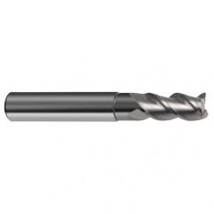 5/8" Dia. - 3-1/2" OAL - 3 FL Variable Helix Bright Carbide End Mill - Caliber Tooling