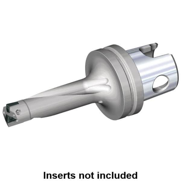 Kennametal - 1.88" Max Drill Depth, 3xD, 0.6252" Diam, Indexable Insert Drill - KM40 Modular Connection Shank - Caliber Tooling