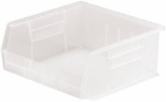 Akro-Mils - 50 Lb. Load Capacity, 10-7/8" Deep, Clear Polymer Hopper Stacking Bin - 5" High x 11" Wide x 10-7/8" Long - Caliber Tooling