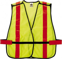 Ergodyne - One Size Fits Most High Visibility Orange Mesh General Purpose Vest - Hook & Loop Closure, Polyester - Caliber Tooling