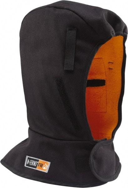 Ergodyne - Black, Underneath Hard Hat Winter Liner - Shoulder Length, 2 Layer - Caliber Tooling