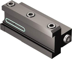 Sandvik Coromant - Tool Block Style BA-R/LGC, 32mm Blade Height, 115mm OAL, 2-1/8" OAH, Indexable Cutoff Blade Tool Block - 32mm Shank Height, 32mm Shank Width, Through Coolant, Series CoroCut QD - Caliber Tooling