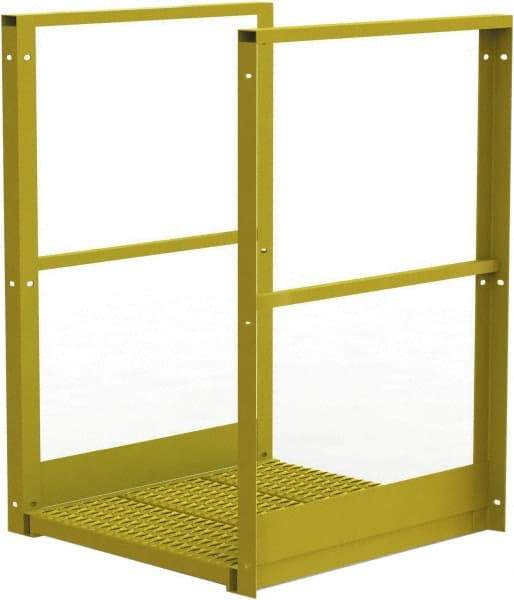 TRI-ARC - 44" Bridge Span - Crossover, 1,000 Lb Capacity, 44" Platform Height, 30" Base Width x 30" Base Depth, Serrated - Caliber Tooling