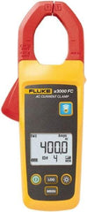 Fluke - FLK-A3000 FC, CAT III, Digital True RMS Wireless Clamp Meter with 1.3386" Clamp On Jaws - 400 AC Amps, Measures Current - Caliber Tooling