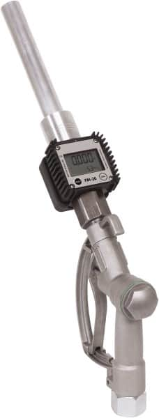 PRO-LUBE - Nozzle Repair Part - Contains Manual Fuel Nozzle fitted with Digital Turbine Fuel Meter, For Use with Gasoline & Diesel Fuel - Caliber Tooling