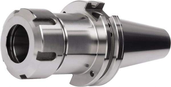 Accupro - 1.98mm to 19.98mm Capacity, 2-1/2" Projection, CAT40 Dual Contact Taper, ER32 Collet Chuck - 5-3/16" OAL - Exact Industrial Supply