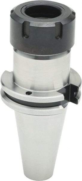 Parlec - 1mm to 13mm Capacity, 3.22" Projection, CAT40 Taper Shank, ER20 Collet Chuck - 5.91" OAL - Exact Industrial Supply