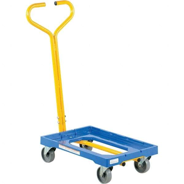 Vestil - 500 Lb Capacity Plastic Dolly - 24" Long x 16" Wide - Caliber Tooling