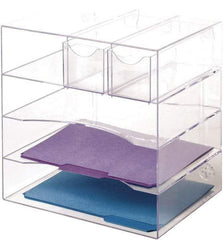 Rubbermaid - Clear Document Organizer - Plastic - Caliber Tooling