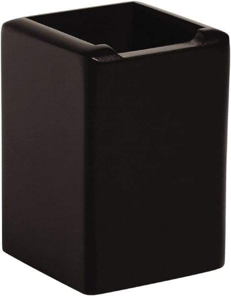 Rolodex - Black Pencil Holder - Wood, MDF, Laminate - Caliber Tooling