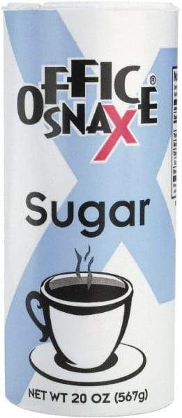 Office Snax - Granulated Fine Sugar - 20 Ounce Granulated Fine Sugar - Caliber Tooling