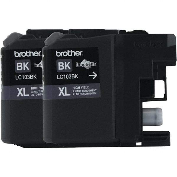 Brother - Black Ink Cartridge - Use with Brother DCP-J152W, MFC-J245, J285DW, J4310DW, J4410DW, J450DW, J4510DW, J4610DW, J470DW, J4710DW, J475DW, J650DW, J6520DW, J6720DW, J6920DW, J870DW, J875DW - Caliber Tooling