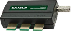 Extech - Black Electrical Test Equipment Component Fixture - Use with LCR200 LCR Meters - Caliber Tooling