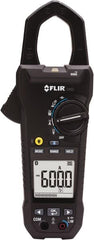 FLIR - CM83, CAT IV, Digital True RMS Wireless Clamp Meter with 1.45" Clamp On Jaws - 1000 VAC/VDC, 600 AC/DC Amps, Measures Voltage, Capacitance, Current, Frequency, Resistance - Caliber Tooling