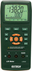 Extech - LCR200, Digital Passive Component LCR Multimeter - 200 mOhm, Measures Capacitance, Resistance - Caliber Tooling