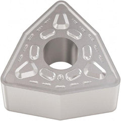 Seco - WNMG433 M6 Grade TP0501 Carbide Turning Insert - Al2O3 Finish, 80° Trigon, 1/2" Inscr Circle, 3/16" Thick, 3/64" Corner Radius - Caliber Tooling