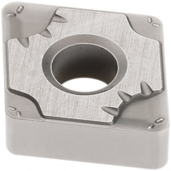 Seco - CNMG434 MF5 Grade TP1501 Carbide Turning Insert - Al2O3 Finish, 80° Diamond, 1/2" Inscr Circle, 3/16" Thick, 1/16" Corner Radius - Caliber Tooling