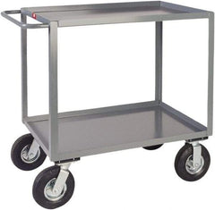 Jamco - 1,200 Lb Capacity, 30" Wide x 60" Long x 39" High Heavy Duty Service Cart - 2 Shelf, Steel - Caliber Tooling