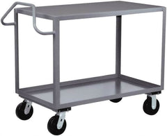 Jamco - 2,400 Lb Capacity, 30" Wide x 36" Long x 36" High Heavy Duty Service Cart - 2 Shelf, Steel - Caliber Tooling