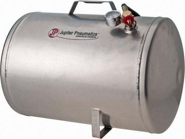 PRO-SOURCE - Compressed Air Tanks & Receivers Volume Capacity: 9 Gal. Maximum Working Pressure (psi): 125 - Caliber Tooling