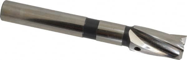 Cleveland - 25/32" Diam, 5/8" Shank, Diam, 3 Flutes, Straight Shank, Interchangeable Pilot Counterbore - Caliber Tooling