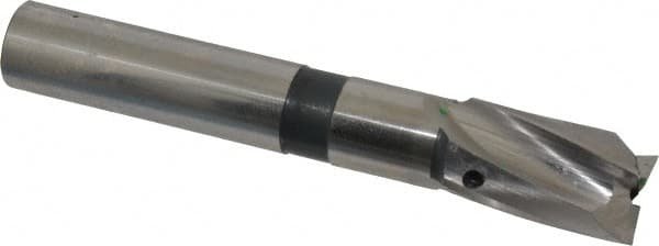 Cleveland - 7/8" Diam, 3/4" Shank, Diam, 3 Flutes, Straight Shank, Interchangeable Pilot Counterbore - Caliber Tooling